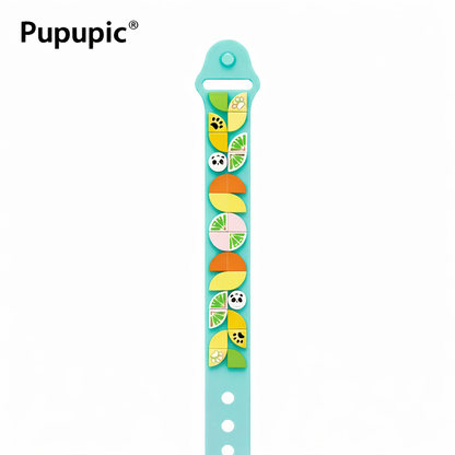 Pupupic® DIY Small Particle Building Blocks Bracelet | Creative Kids Wearable Toy
