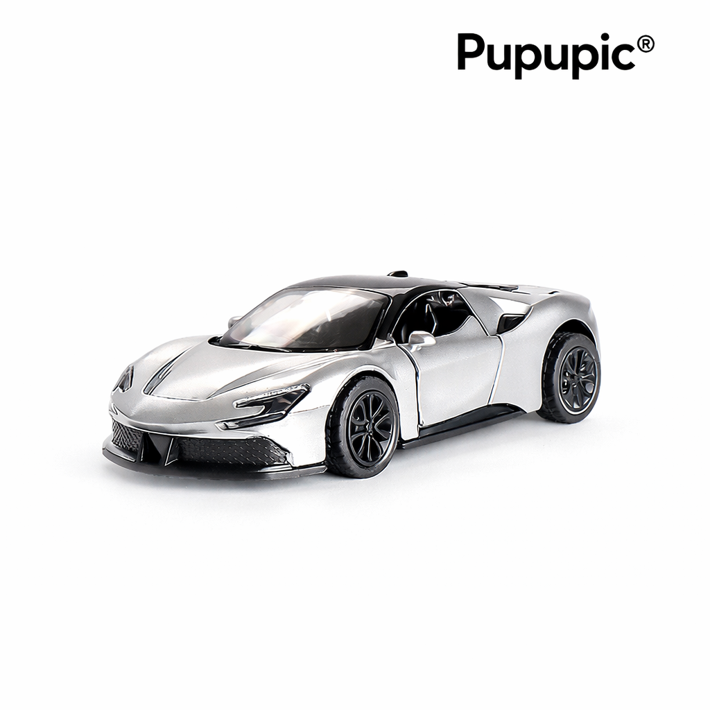 Pupupic® Diecast SUV Children's Model Toy – Openable Doors & Pull Back Action