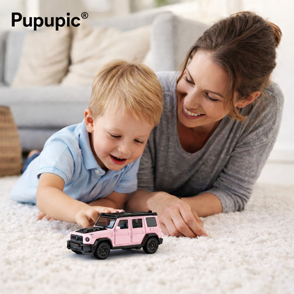 Pupupic® Diecast SUV Children's Model Toy – Openable Doors & Pull Back Action