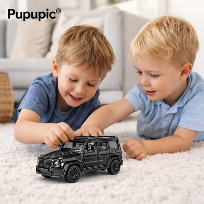 Pupupic® Diecast SUV Children's Model Toy – Openable Doors & Pull Back Action