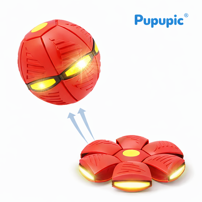 Pupupic® LED Light-Up Magic Deformation Ball – Kids & Pet Outdoor Toy